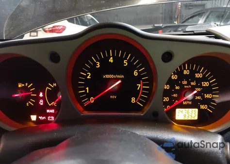 2005 Nissan 350Z Touring z USA, uszkodzony, nr VIN JN1AZ34E45M653631